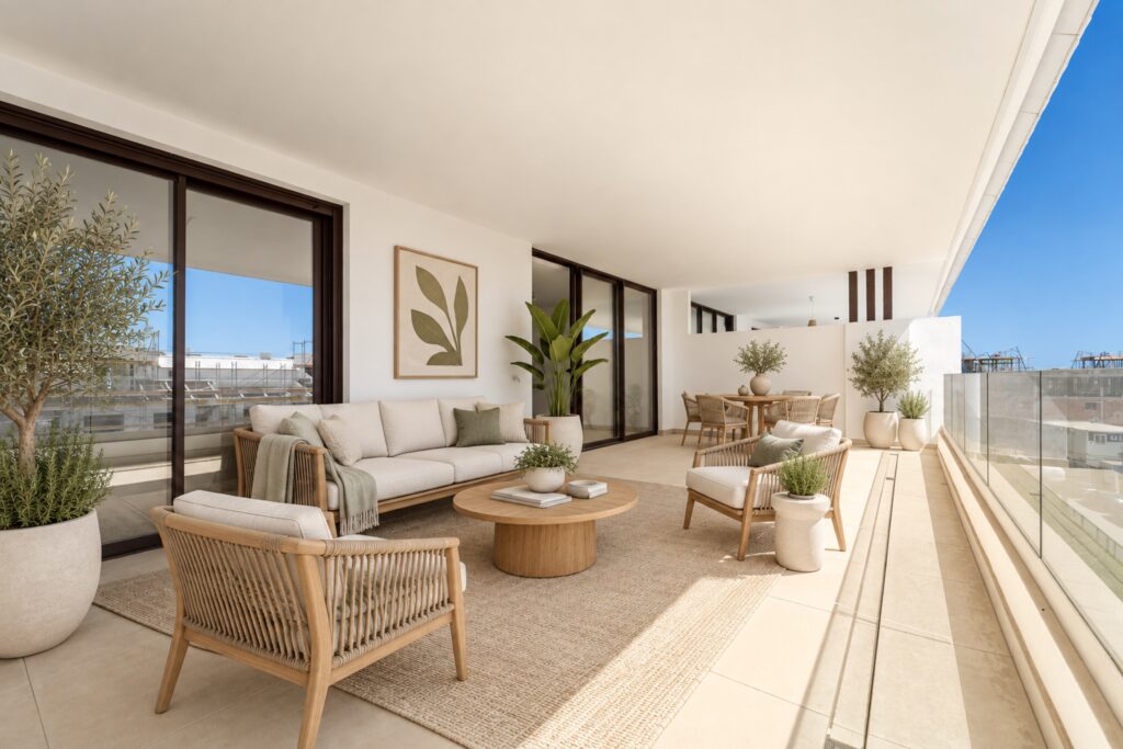 2 Bedroom apartment with Views Las Lomas 5b